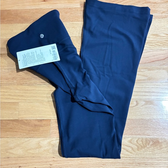 Lululemon True Navy Nulu Flared Pant - Picture 2 of 4